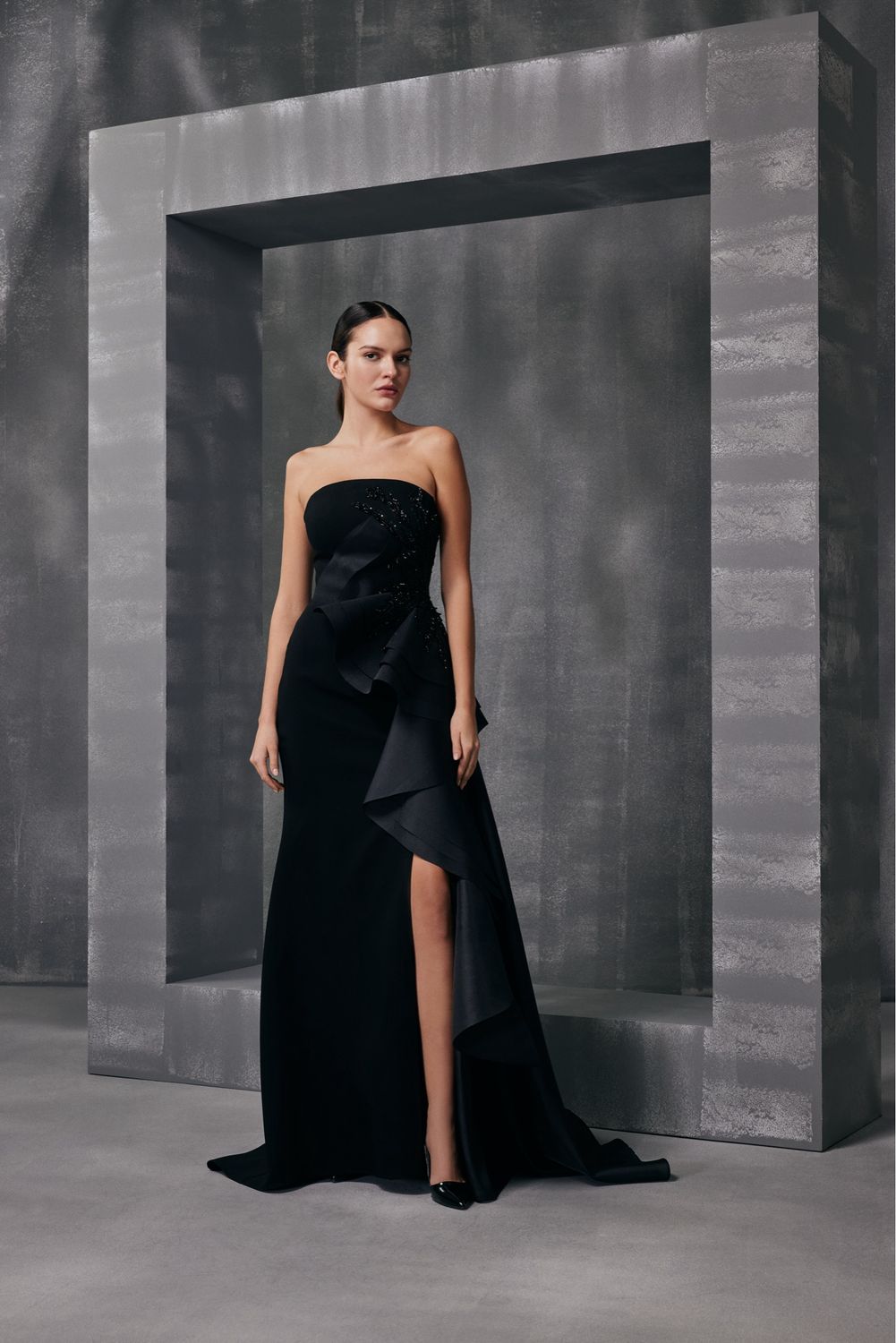 Vestido largo - Fucsia - talla 40