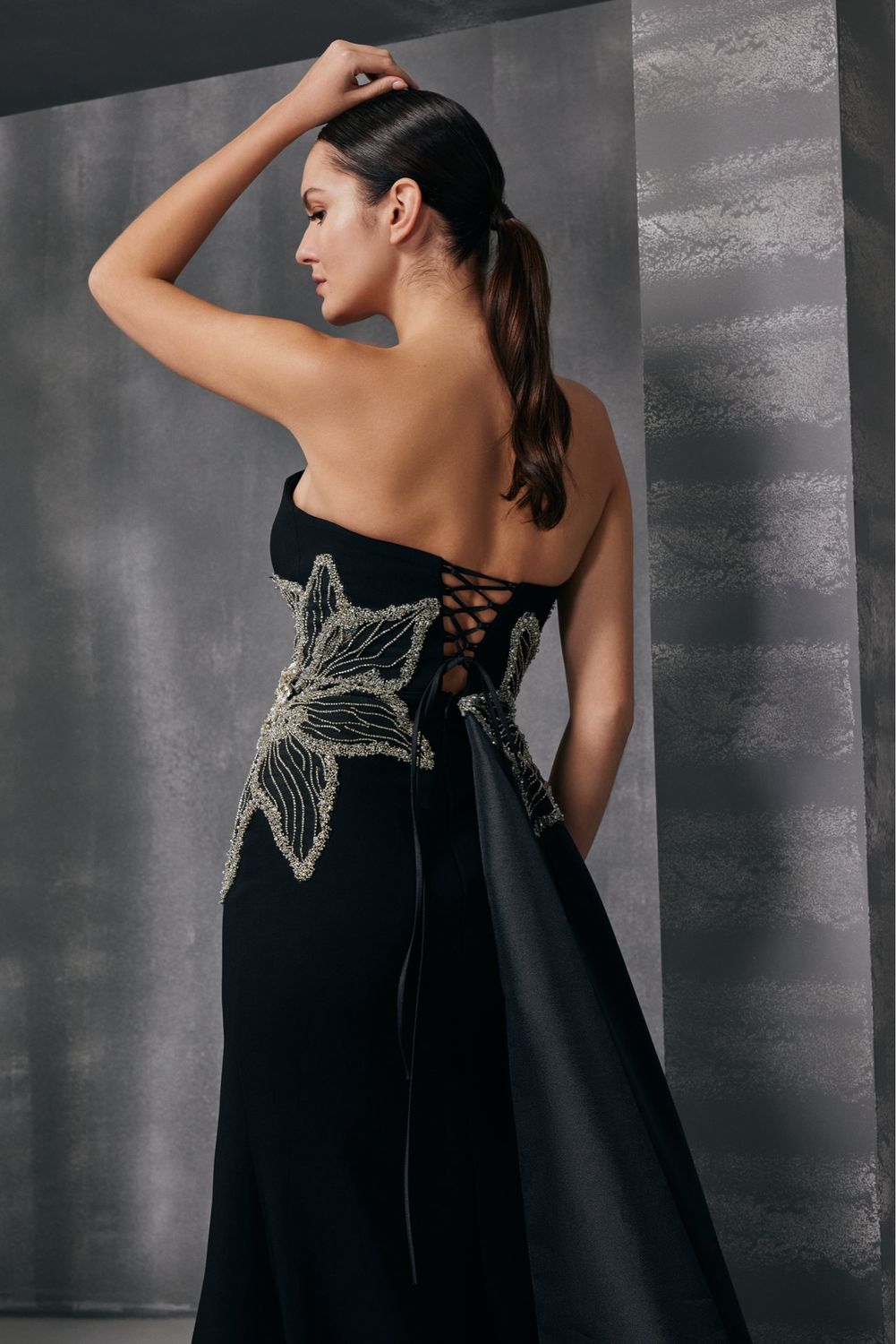 Vestido largo - Rosado - talla 38