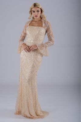 Vestido largo - Metallic Gold en diversas tallas Vestido largo - Metallic Gold en diversas tallas