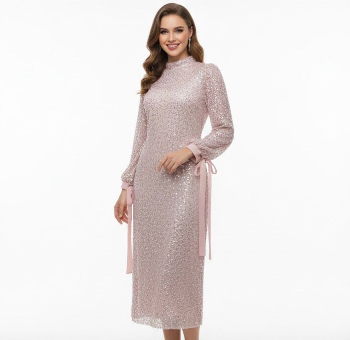 Vestido corte midi talla 40