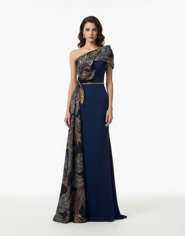 Vestido largo NAVY Talla:40