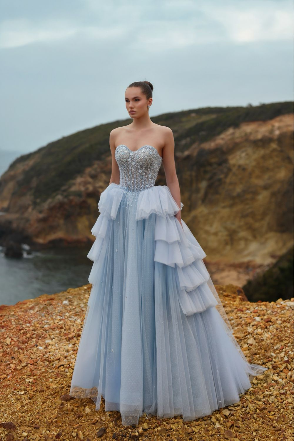 Vestido corte a talla 16