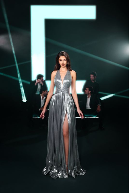 Vestido largo Silver talla 40/8