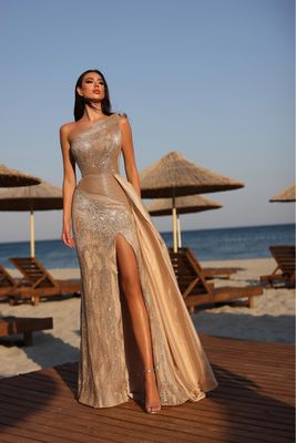 Vestido azul Navy talla 48/16