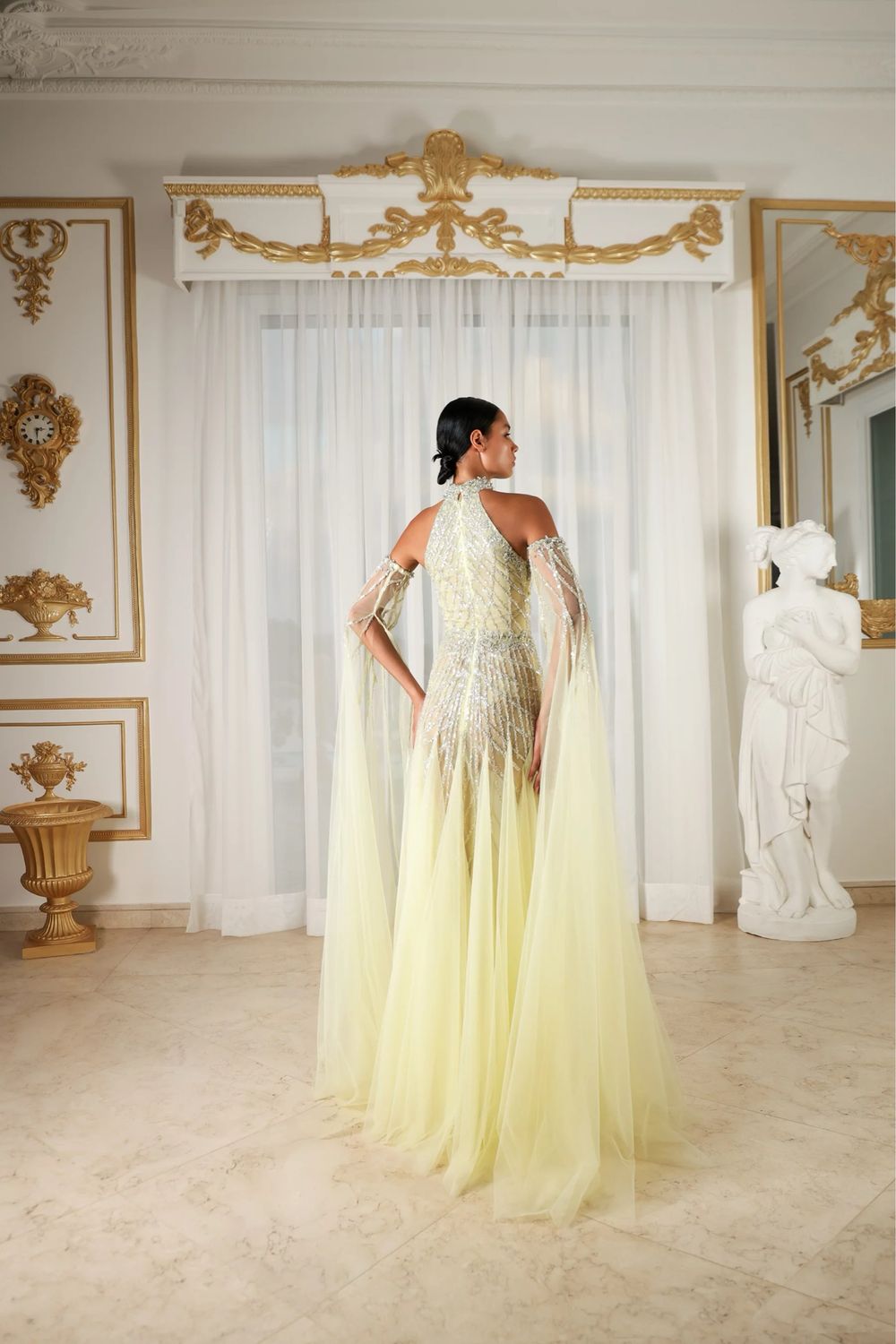 Vestido largo YELLOW Talla:42