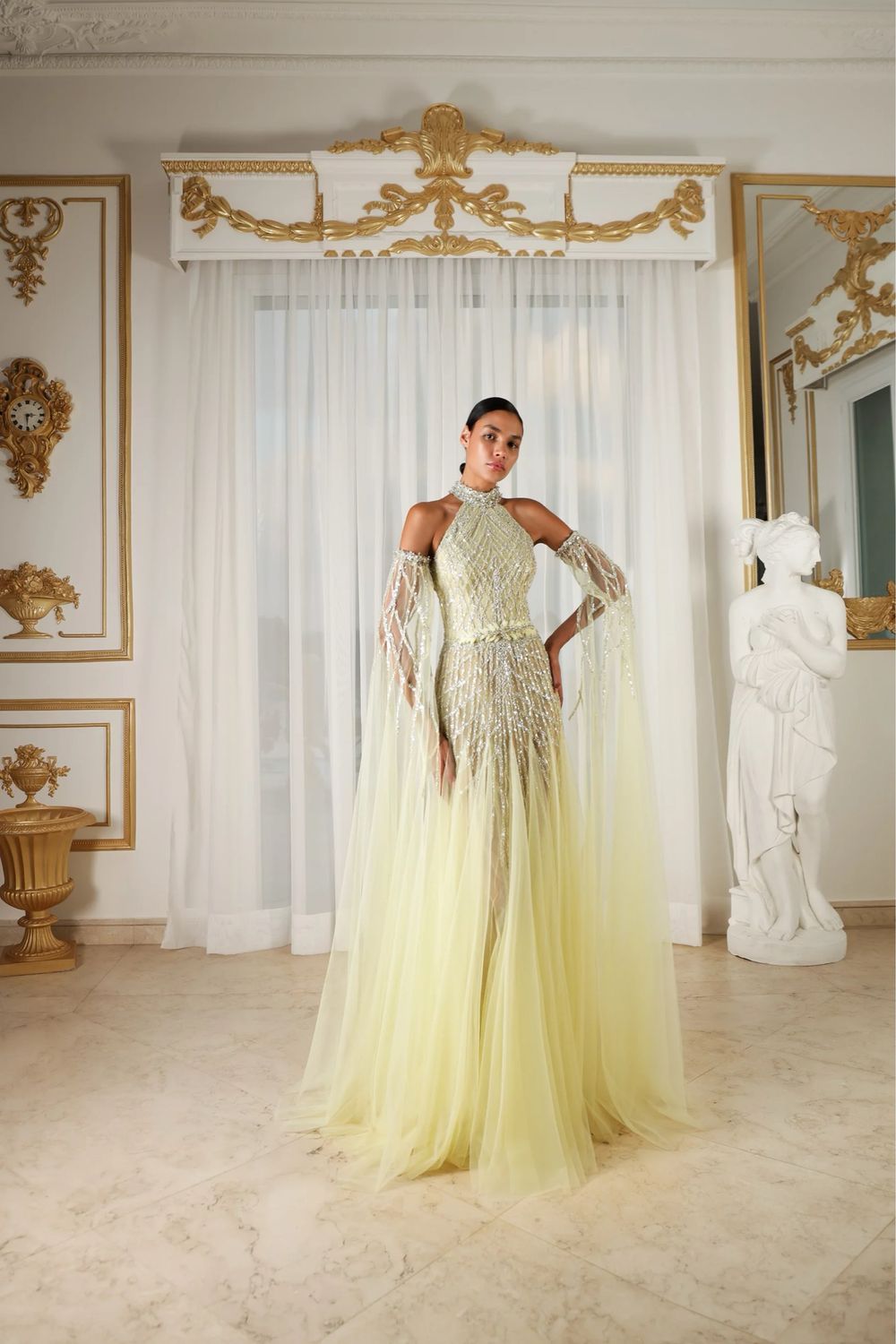 Vestido largo YELLOW Talla:42