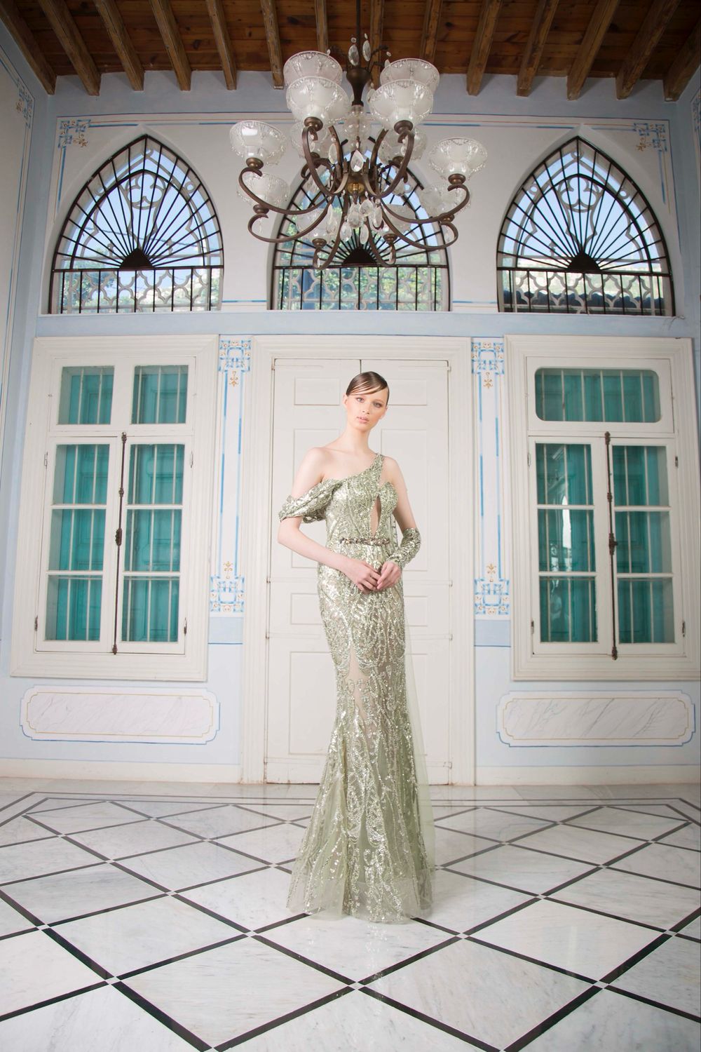 Vestido largo corte sirena Lila Talla: 44 Vestido largo corte sirena Lila Talla: 44