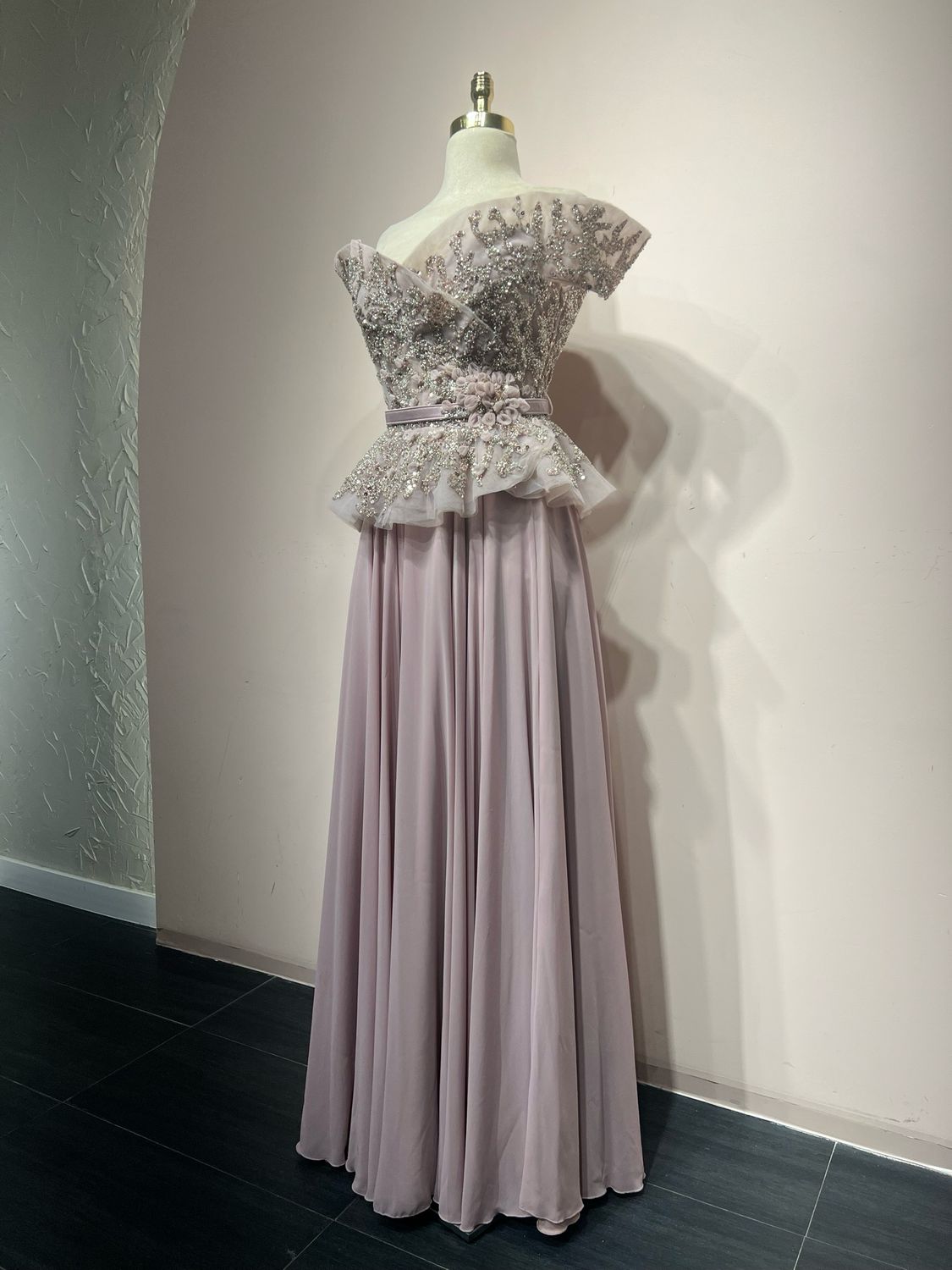 Vestido largo DUSTY ROSE Talla: 46