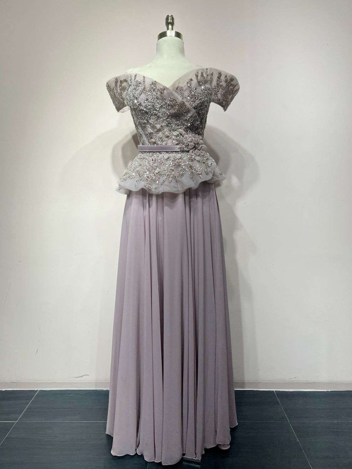 Vestido largo DUSTY ROSE Talla: 46