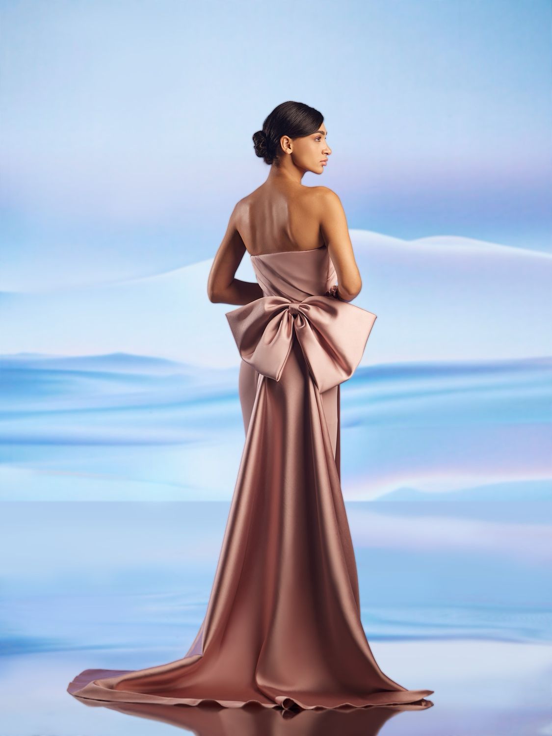 Vestido largo VIZON Talla:42