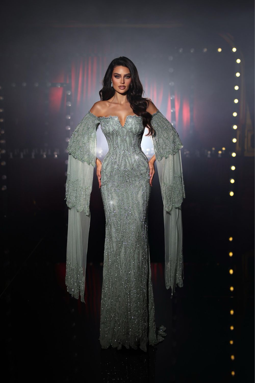 Vestido sirena talla 16