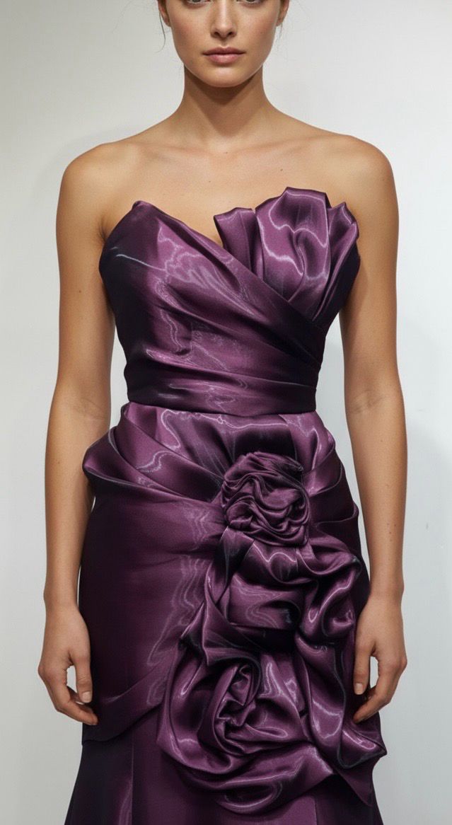 Vestido corte sirena talla 42