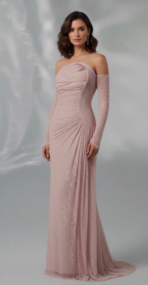 Vestido largo ROSE LACE Talla: 42