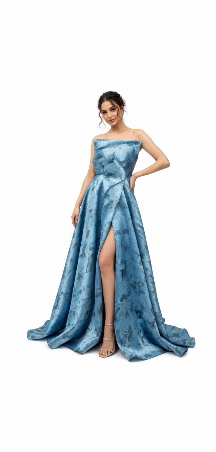 Vestido corte a talla de diversas tallas