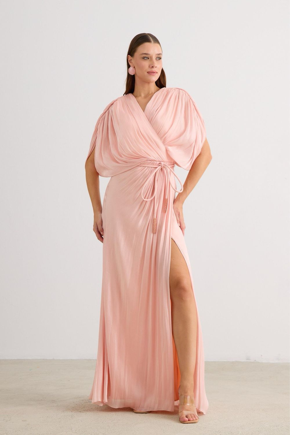 Vestido largo - Rosado de diversas tallas