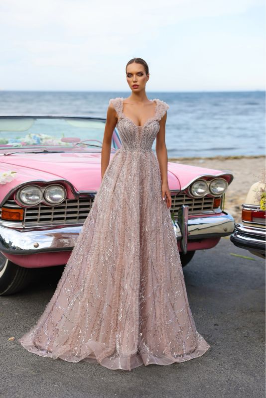 Vestido-Largo-Pink-Talla/16 CW50300-16