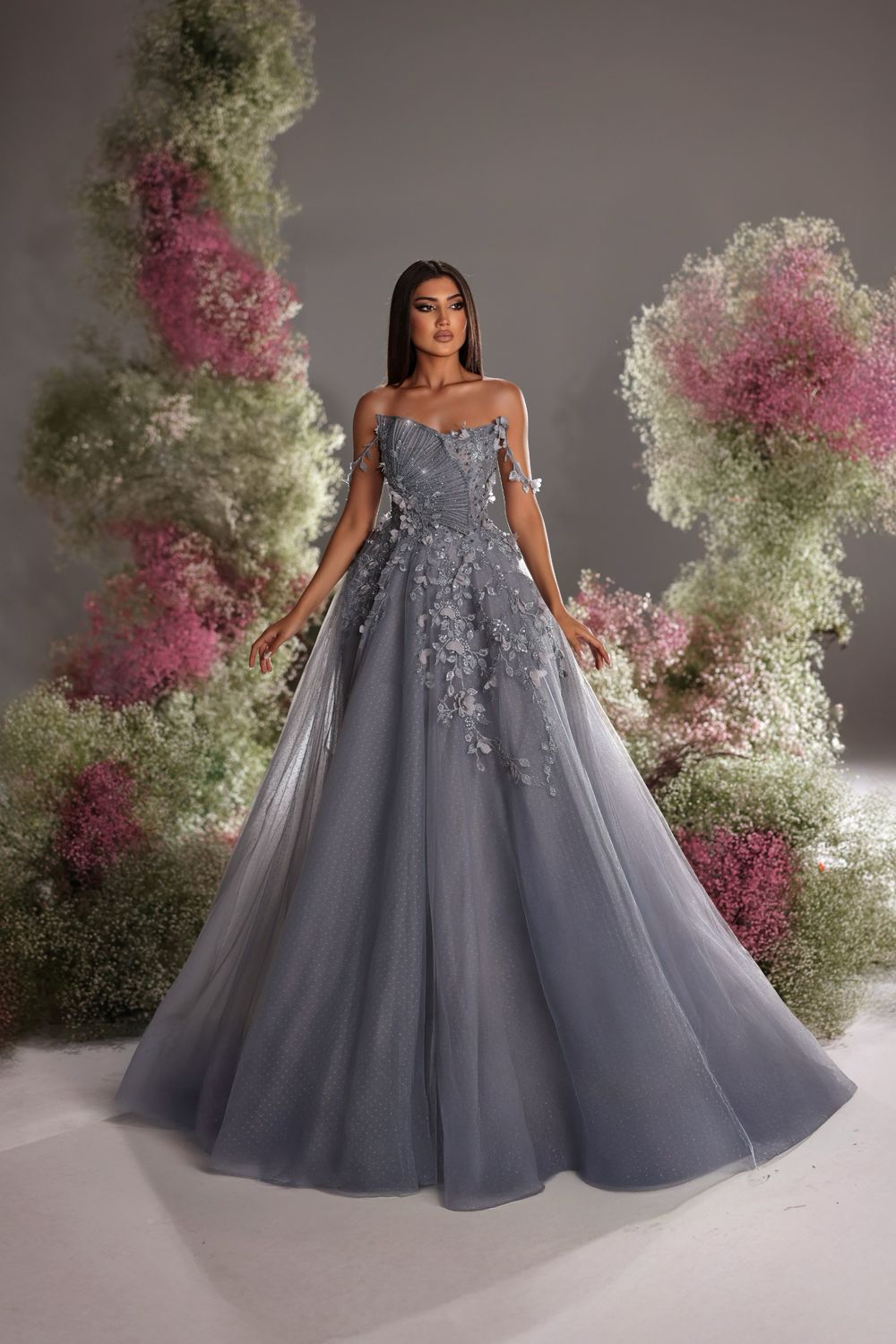 Vestido corte a turquesa talla 12