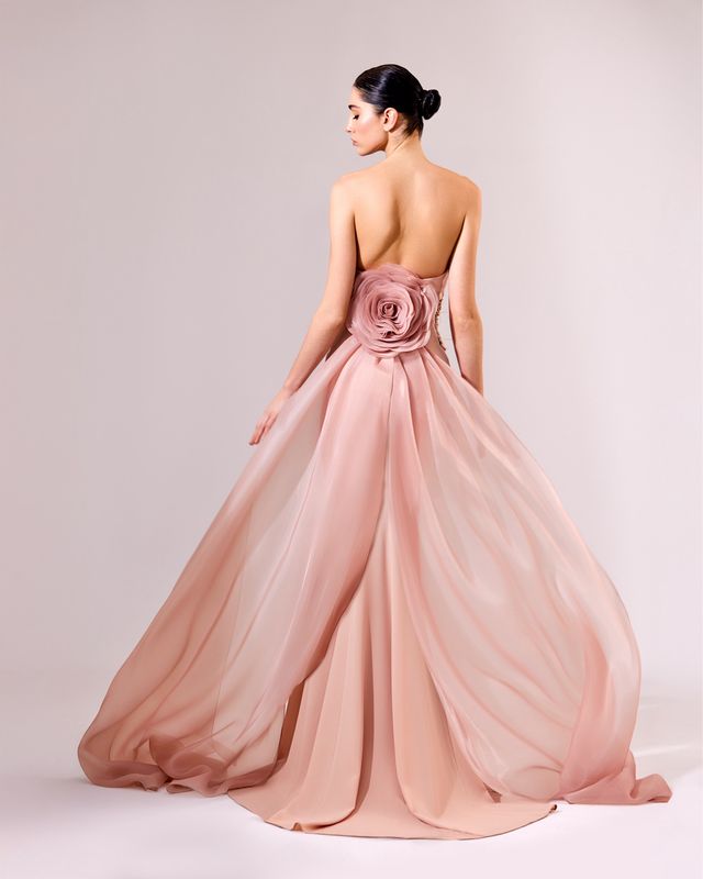Strapless Gown