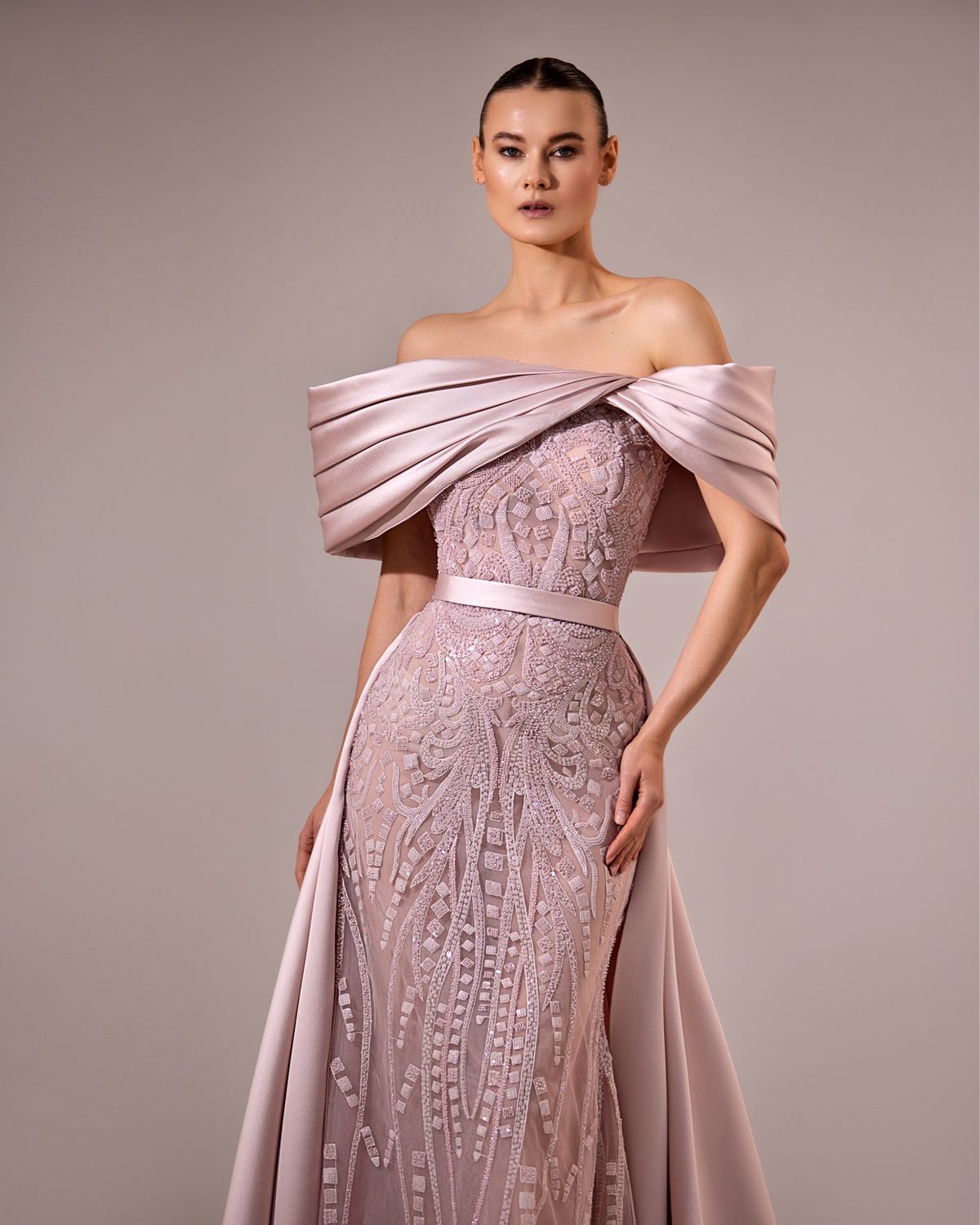 Off the Shoulder, Mermaid Dress Off the Shoulder, Mermaid Dress