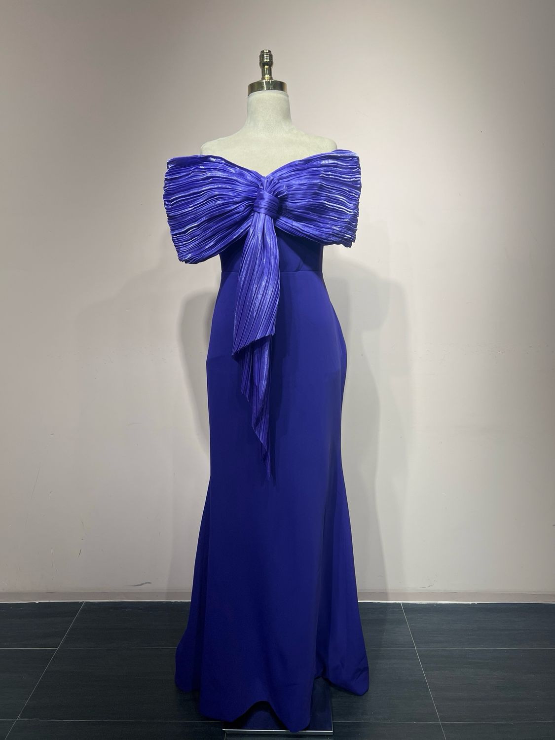 Vestido Largo Color Purple Talla 48 Vestido Largo Color Purple Talla 48