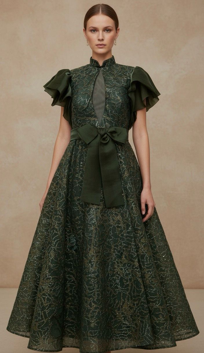 Talla 46 - Green / Details Gold