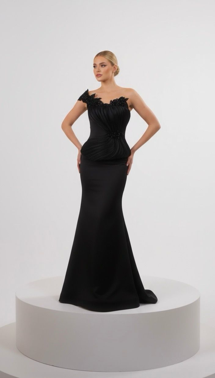 Vestido Largo Color Black Talla 44 Vestido Largo Color Black Talla 44