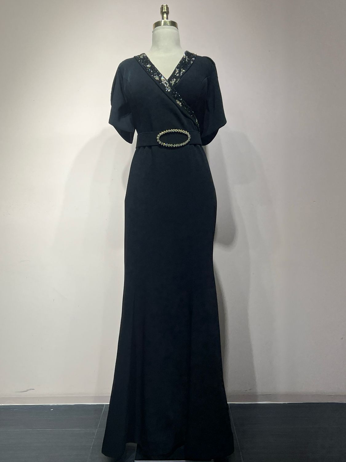 Vestido Largo Color Black Talla 44 Vestido Largo Color Black Talla 44