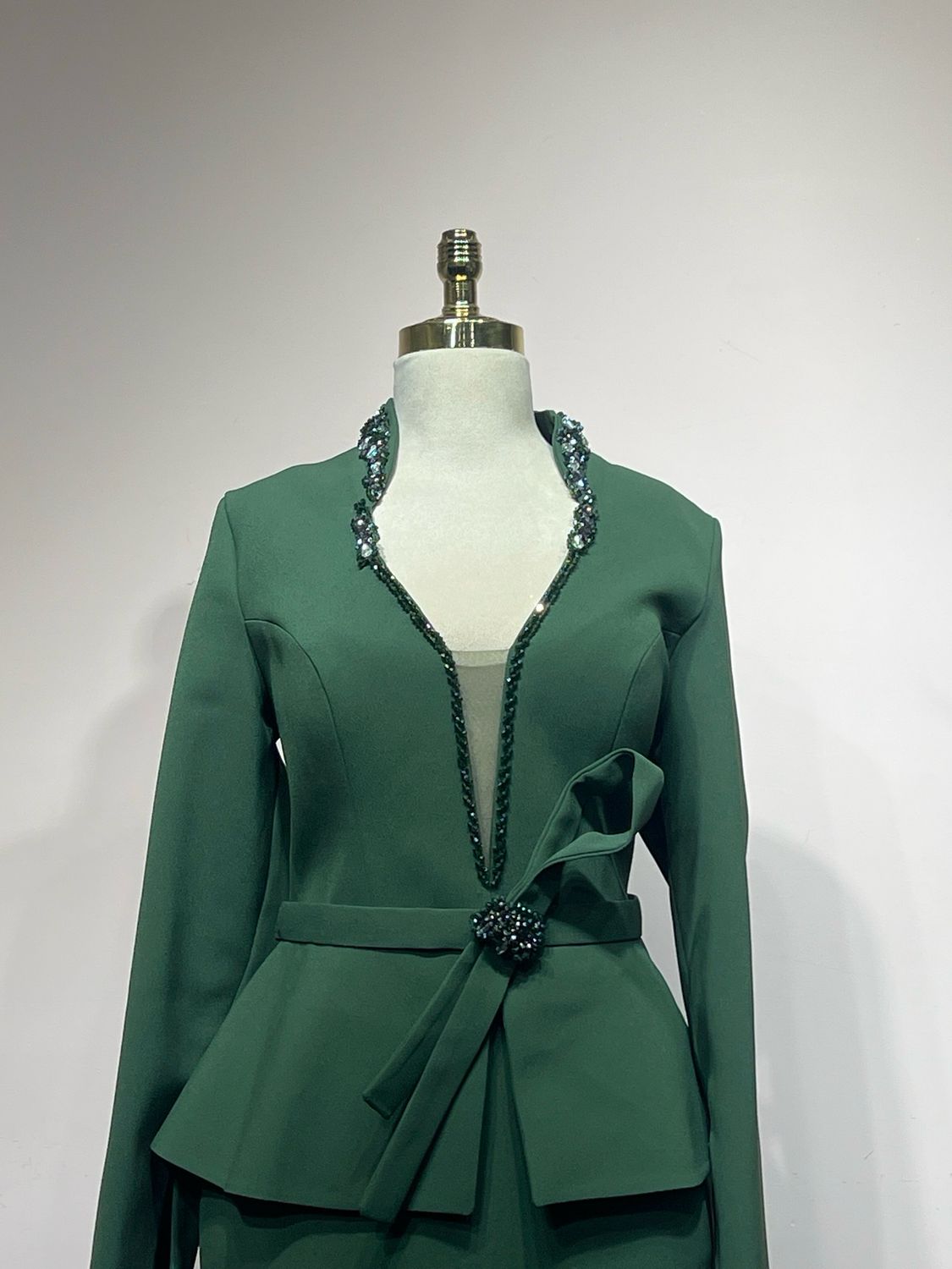 Vestido Largo Color Green Talla 46 Vestido Largo Color Green Talla 46