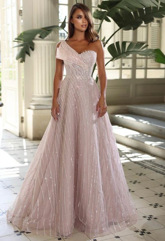 Vestido largo azul cobalto talla 48/16