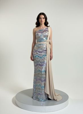 MULTICOLOR GOWN