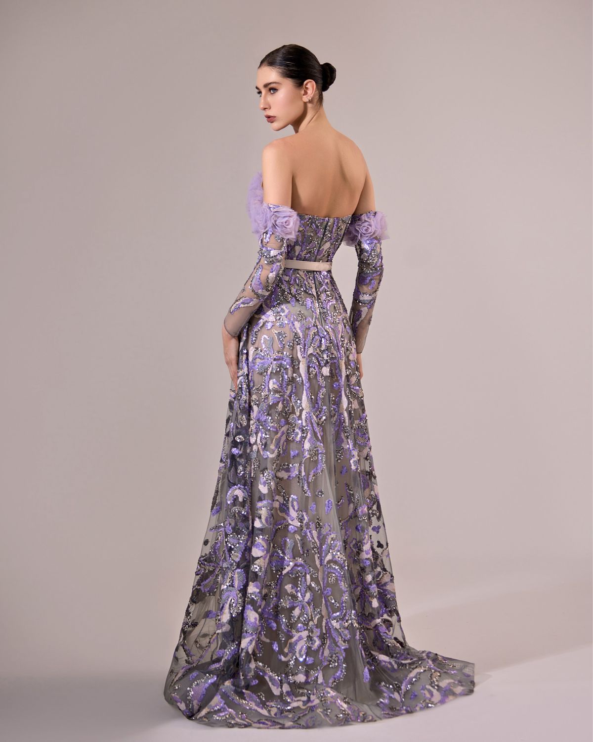 Vestido largo LILAC Talla:42 Vestido largo LILAC Talla:42