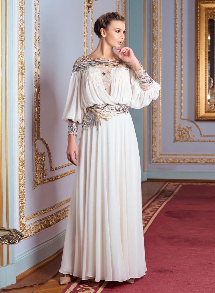 Vestido largo - Negro - talla 40