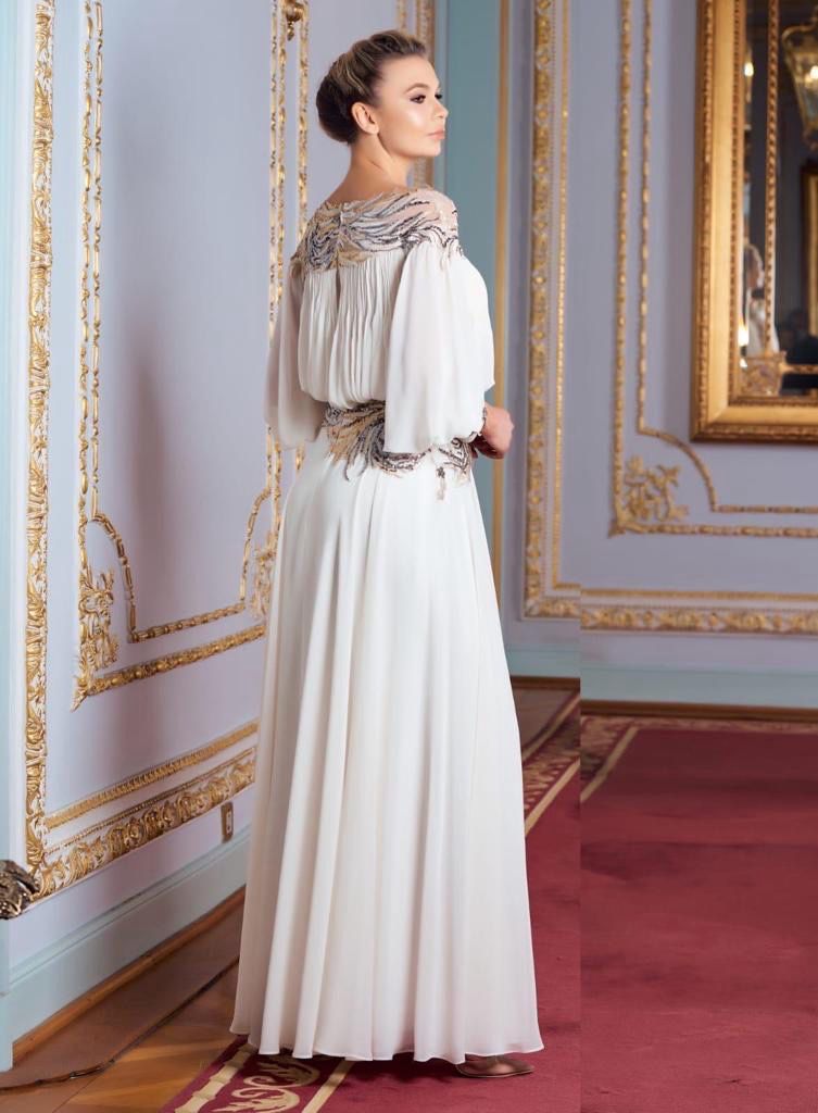 Vestido largo - Negro - talla 40