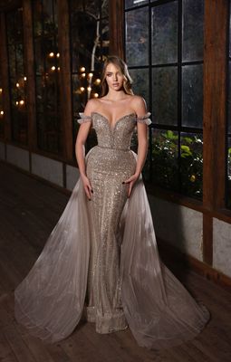 Vestido Largo - Verde Menta - Talla 10