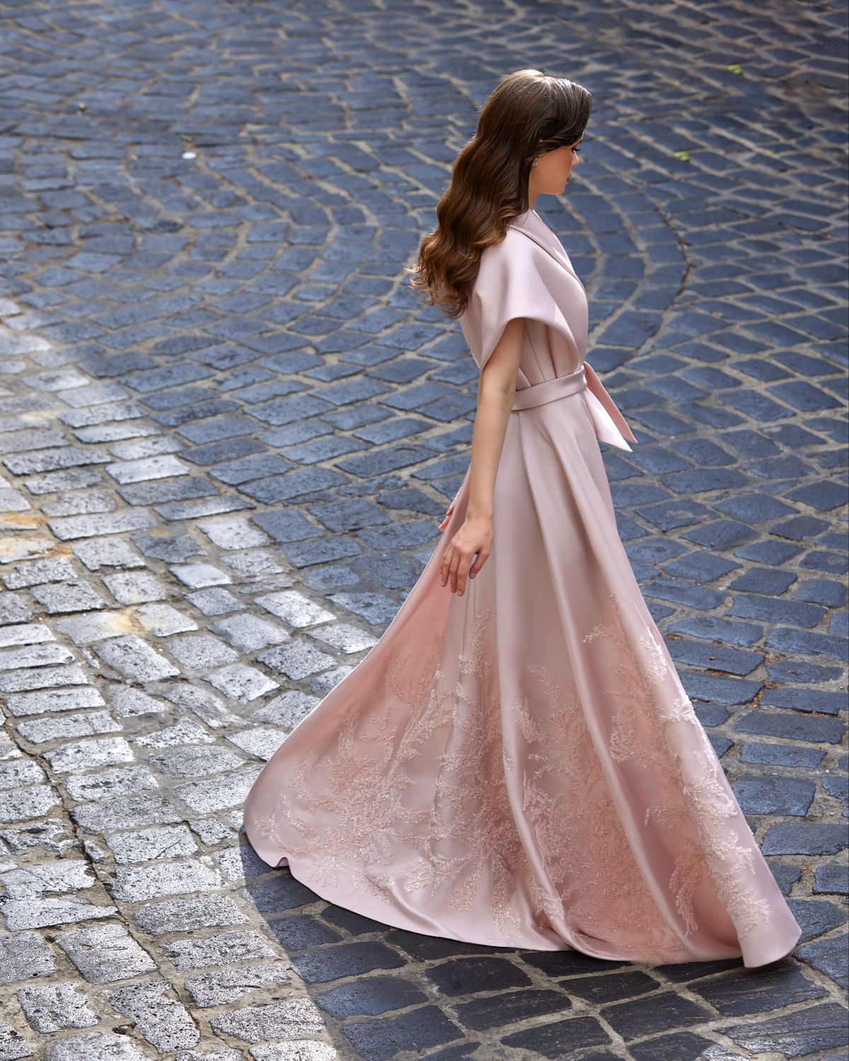 Vestido largo LIGHT PINK Talla:46 Vestido largo LIGHT PINK Talla:46