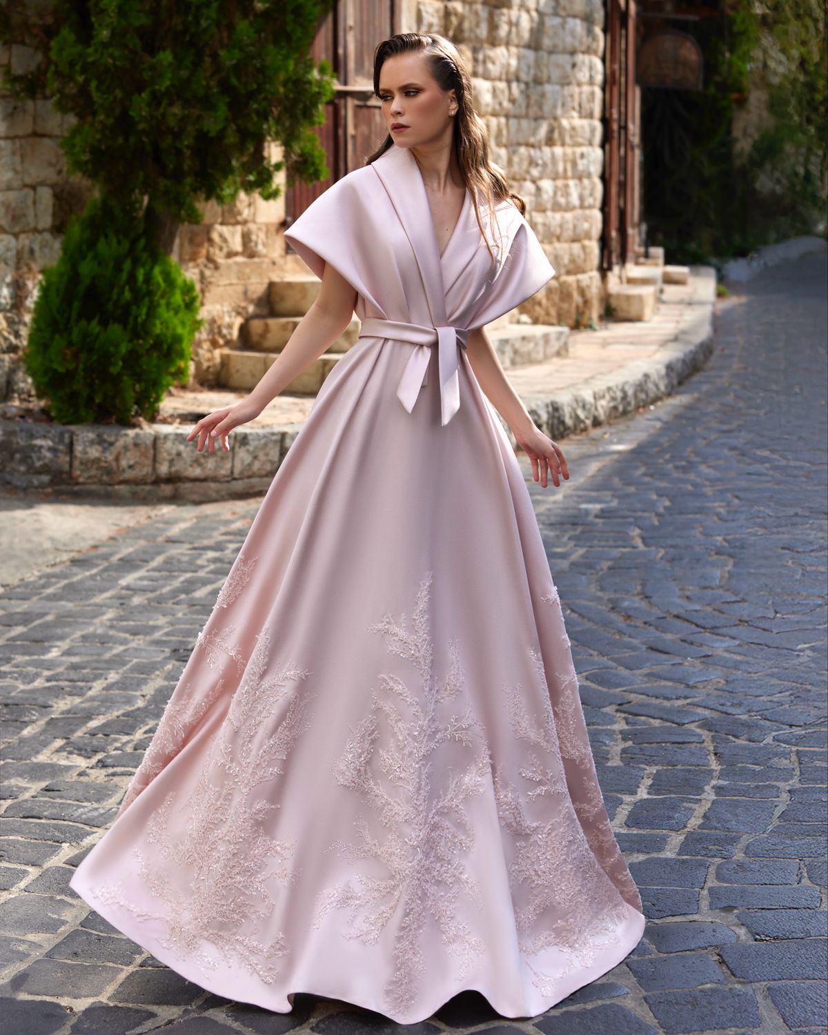 Vestido largo LIGHT PINK Talla:46 Vestido largo LIGHT PINK Talla:46