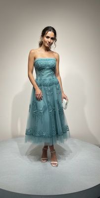 Vestido corto - Verde menta de diversas tallas Vestido corto - Verde menta de diversas tallas