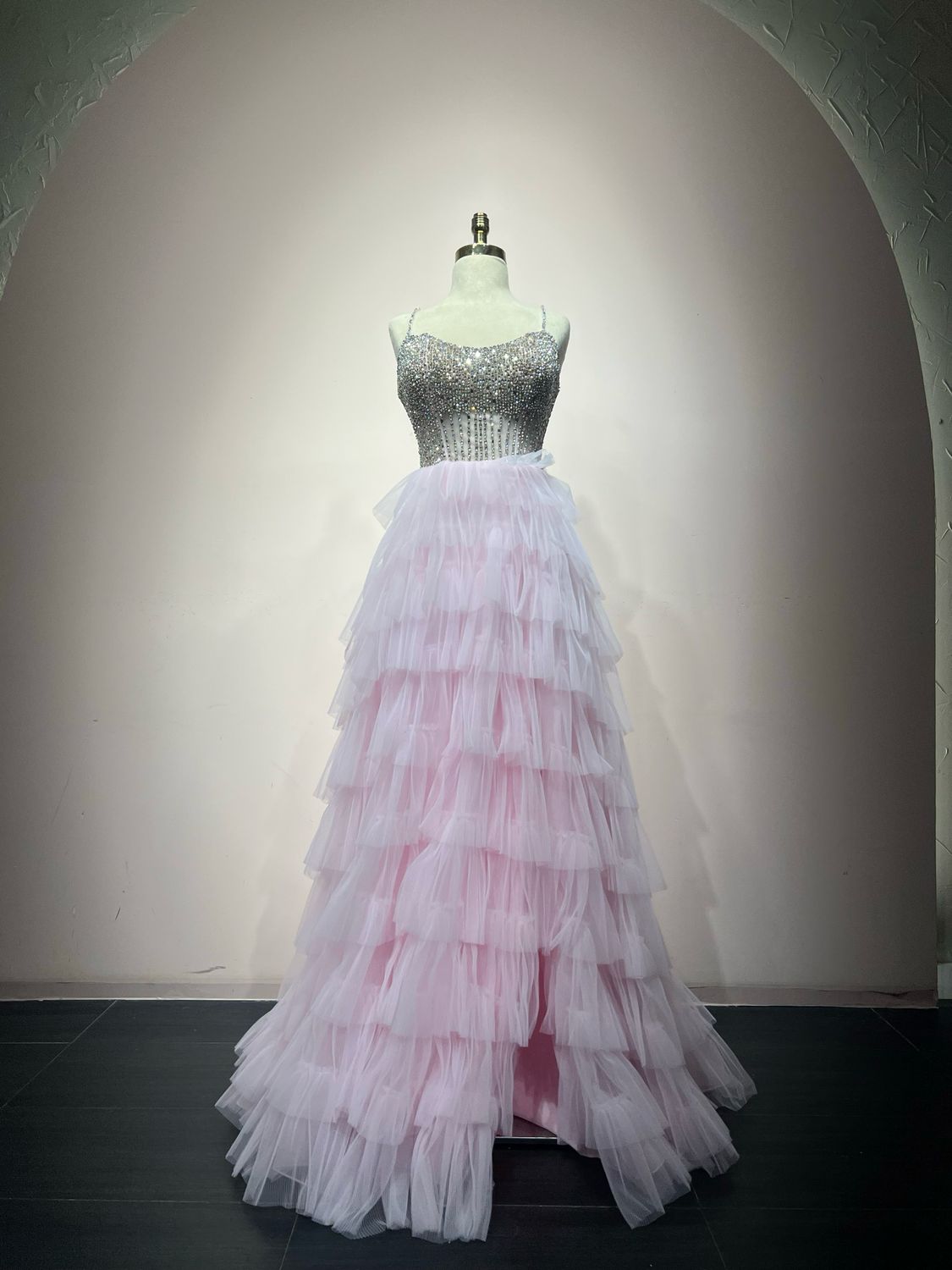 Vestido largo PINK Talla:10 Vestido largo PINK Talla:10