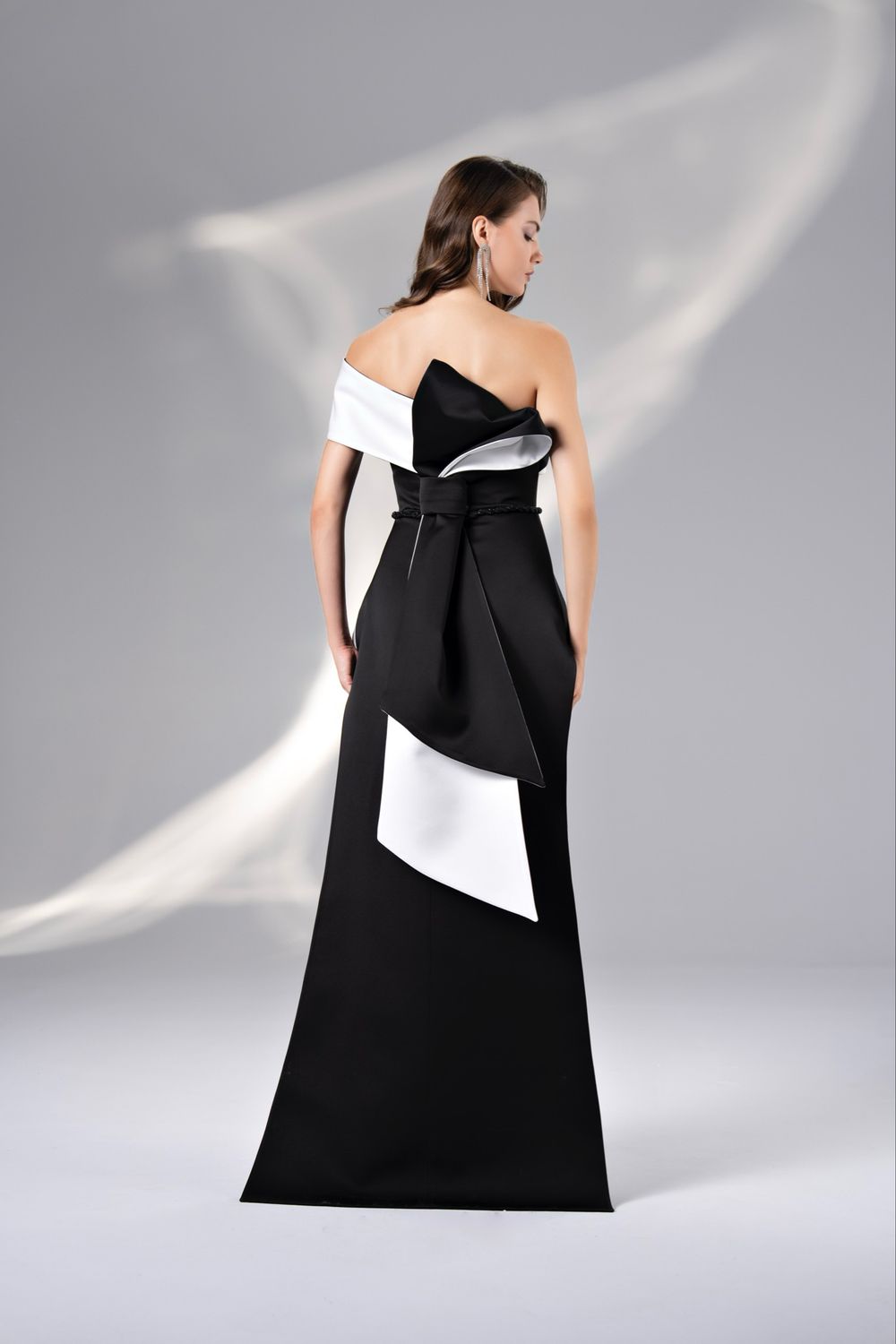 Black &amp; Beige Gown