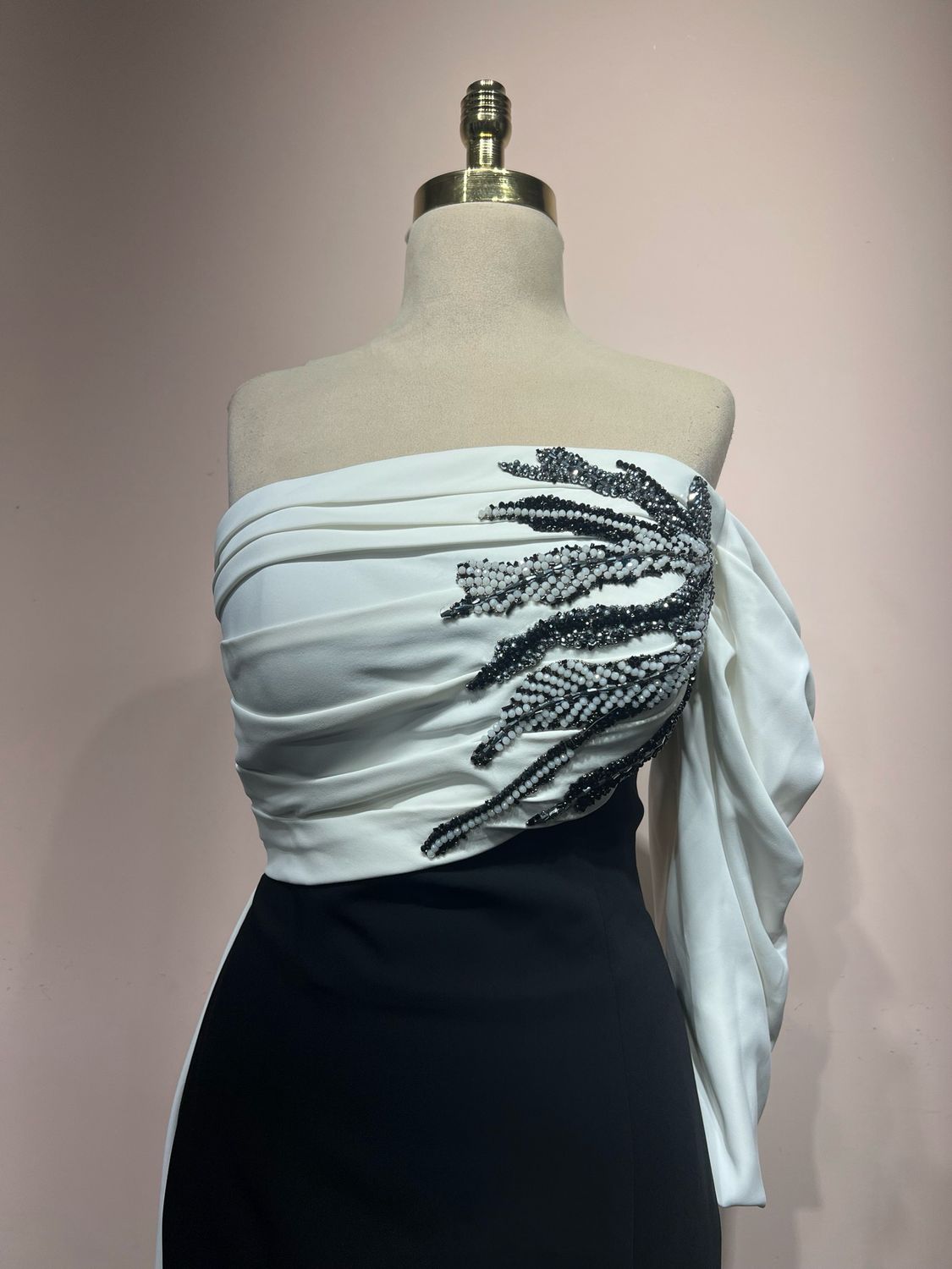 Black and White Gown Black and White Gown