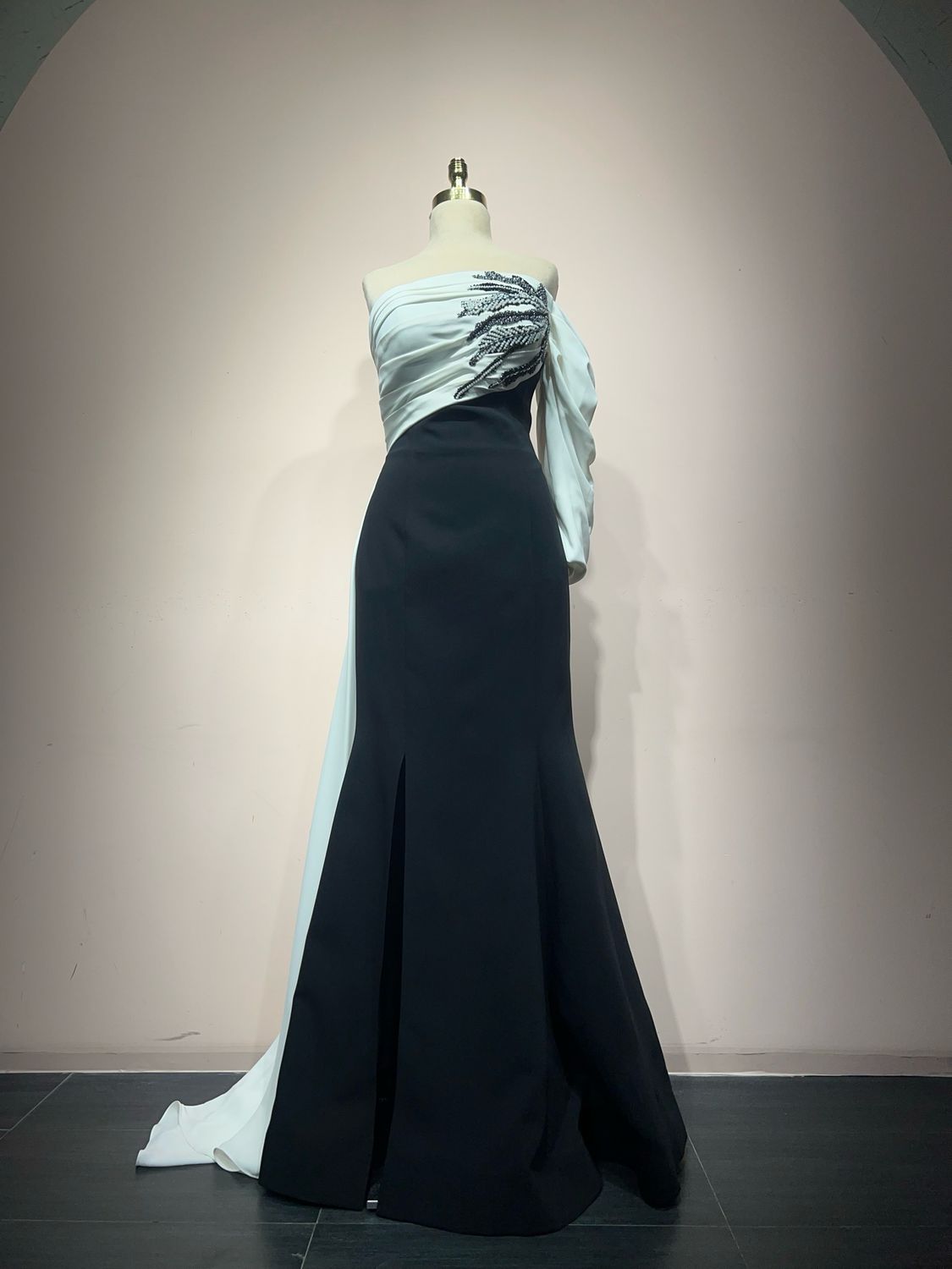 Black and White Gown Black and White Gown