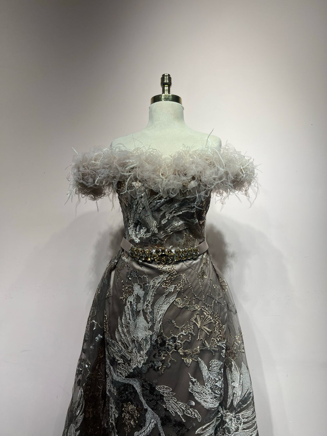 Vestido largo ROSE GOLD Talla: 44 Vestido largo ROSE GOLD Talla: 44