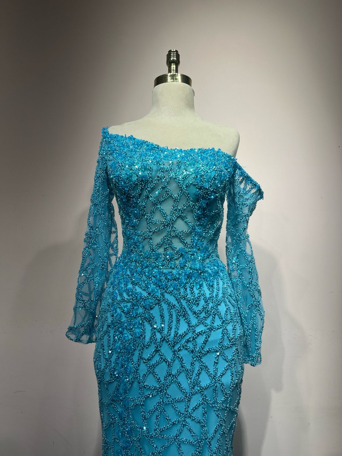 Vestido largo BLUE Talla: 10 Vestido largo BLUE Talla: 10