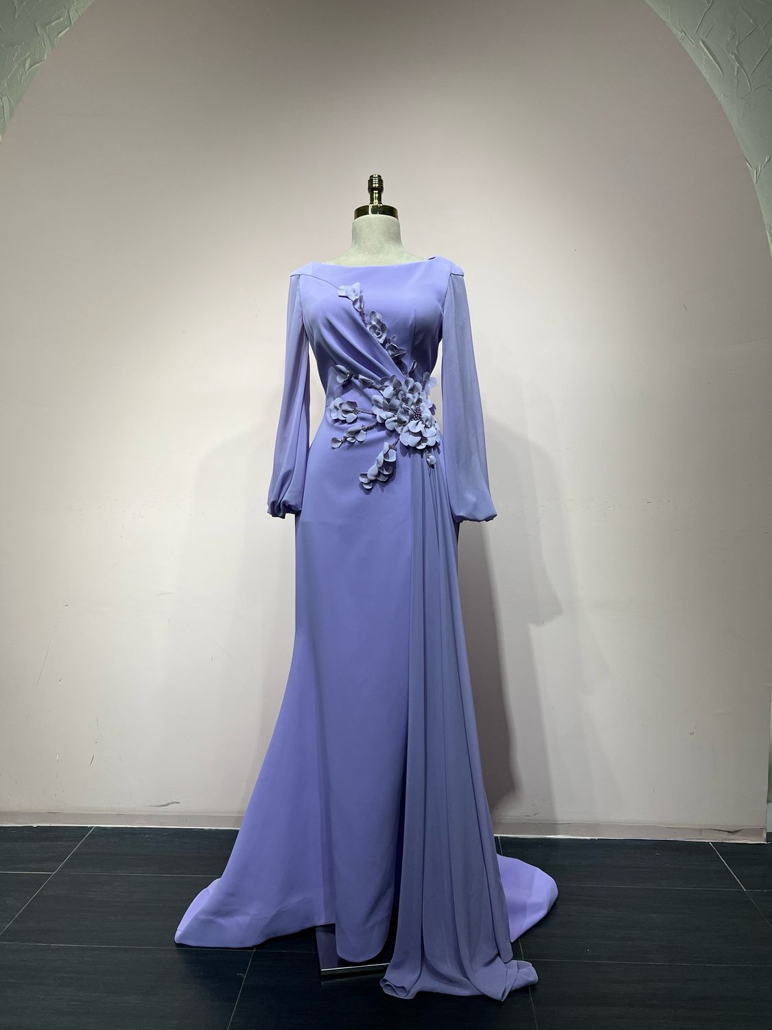 Vestido largo LILA Talla: 42