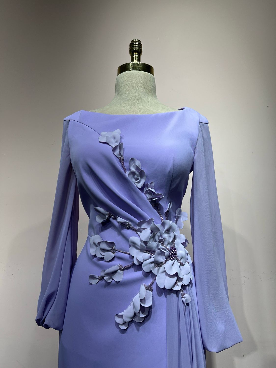 Vestido largo LILA Talla: 42