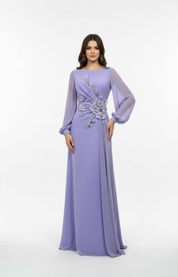 Vestido largo LILA Talla: 42