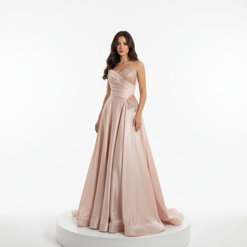 Strapless Gown