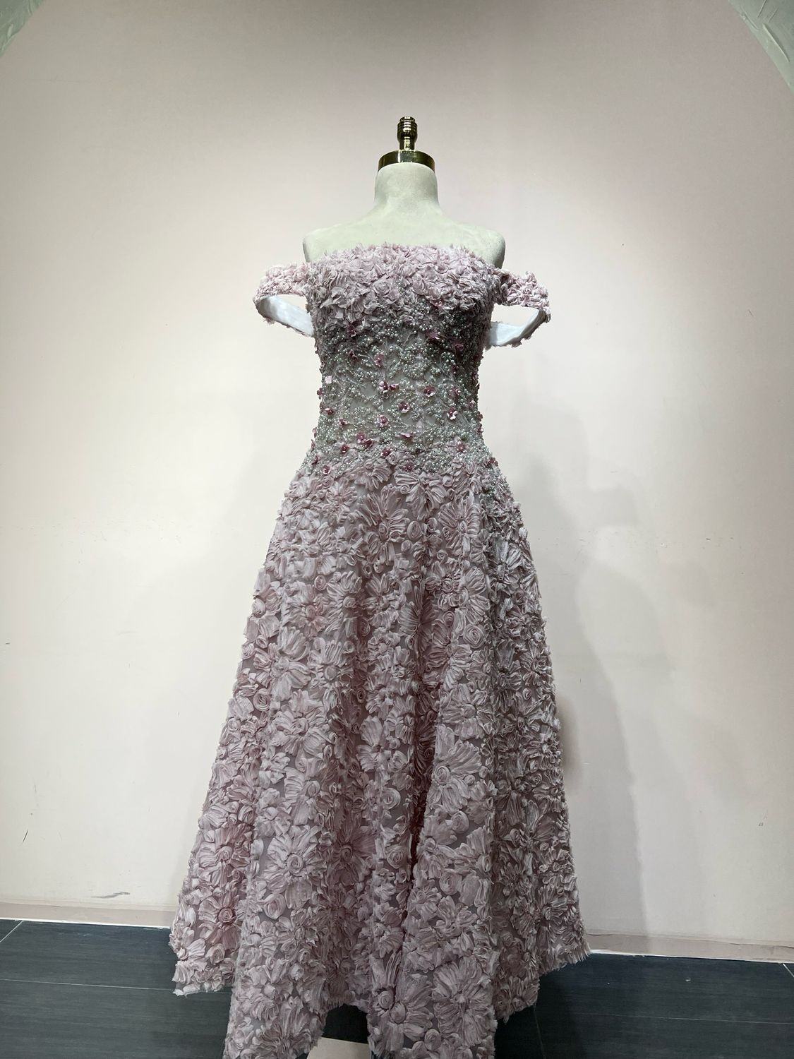 Vestido midi PALE ROSE Talla:40