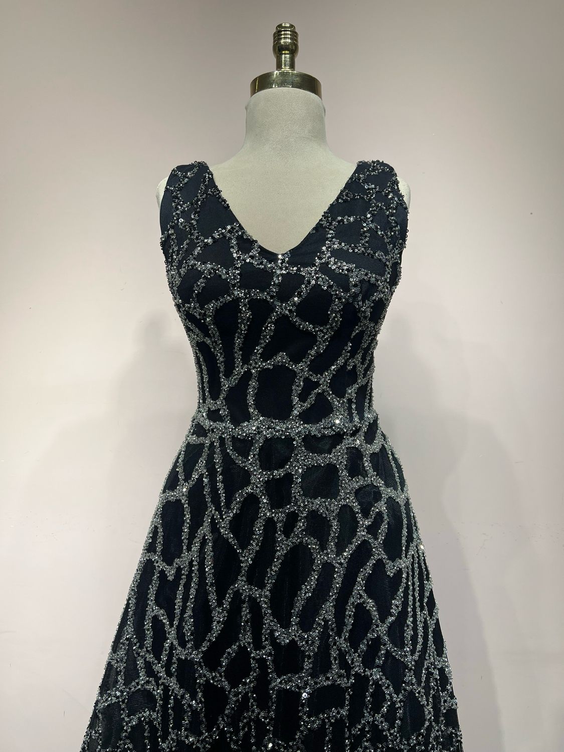 Vestido largo BLACK Talla:40