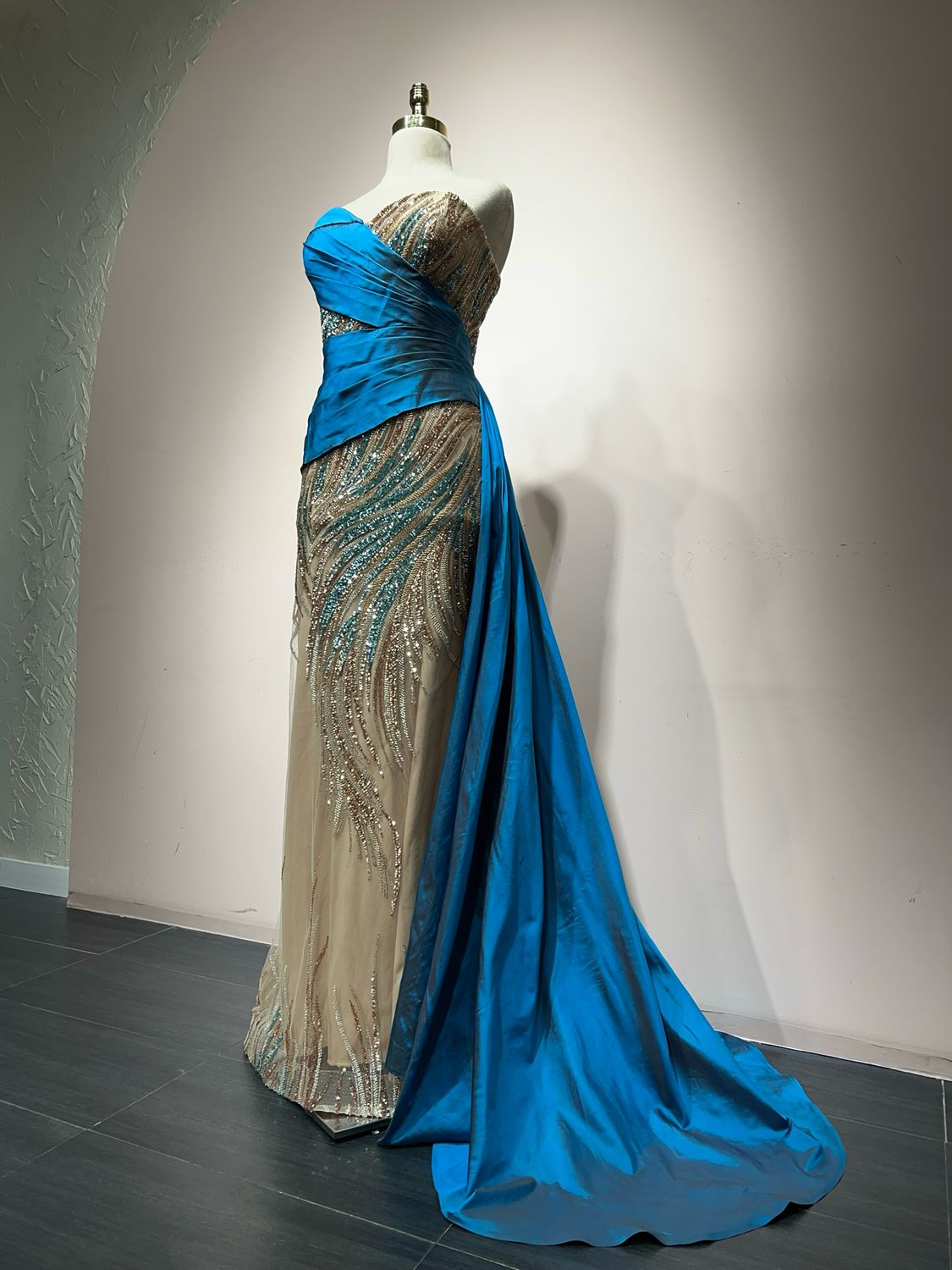 Strapless Mermaid Gown